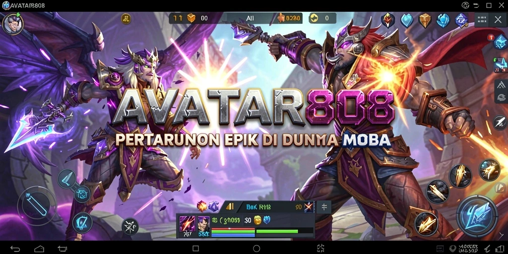 Tampilan menakjubkan dari gameplay <strong>AVATAR808</strong> yang penuh aksi.