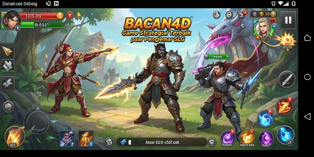 Tampilan gameplay menarik dari BACAN4D dengan elemen strategi mendalam.