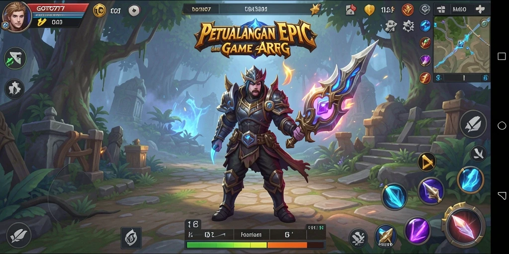 Tampilan gameplay ARPG GOTO77 yang seru dan penuh aksi.
