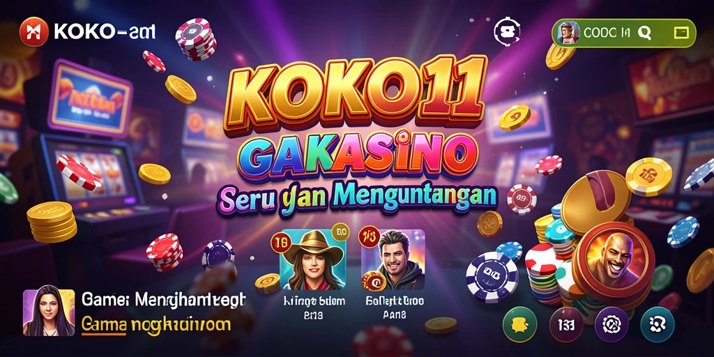 Tampilan gameplay KOKO11 dengan grafik dan antarmuka yang menarik.