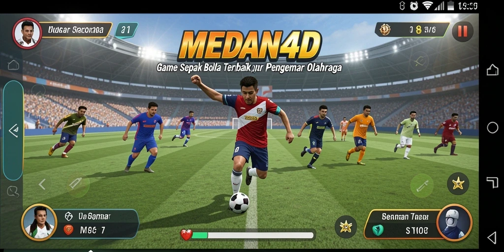 Tampilan gameplay MEDAN4D yang mengasyikkan dan realistis.