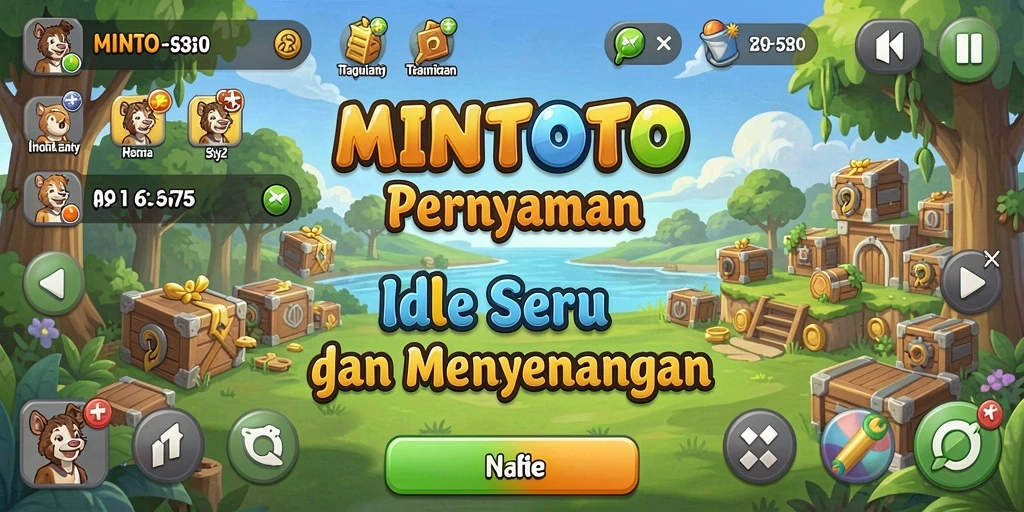 Tampilan gameplay MINTOTO yang menarik dan menenangkan.