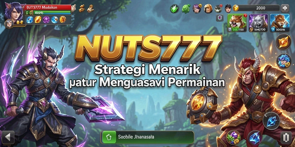 Tampilan gameplay NUTS777 yang menarik dan penuh strategi.