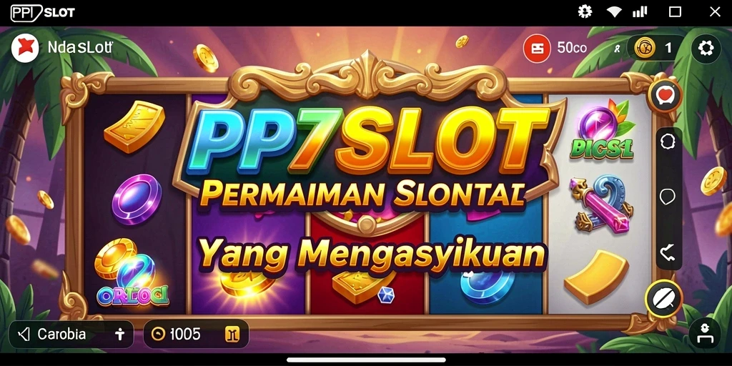 Tampilan gameplay PP7SLOT yang mengasyikkan dan penuh warna.