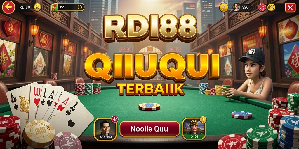 Screenshot utama dari gameplay QiuQiu RDI88 yang mendebarkan.