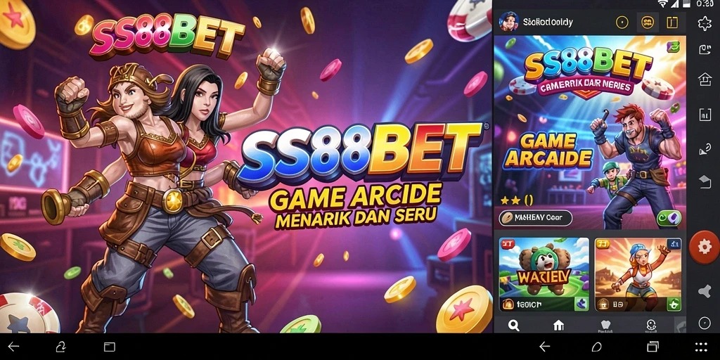 Tampilan menarik dari gameplay seru SS88BET.