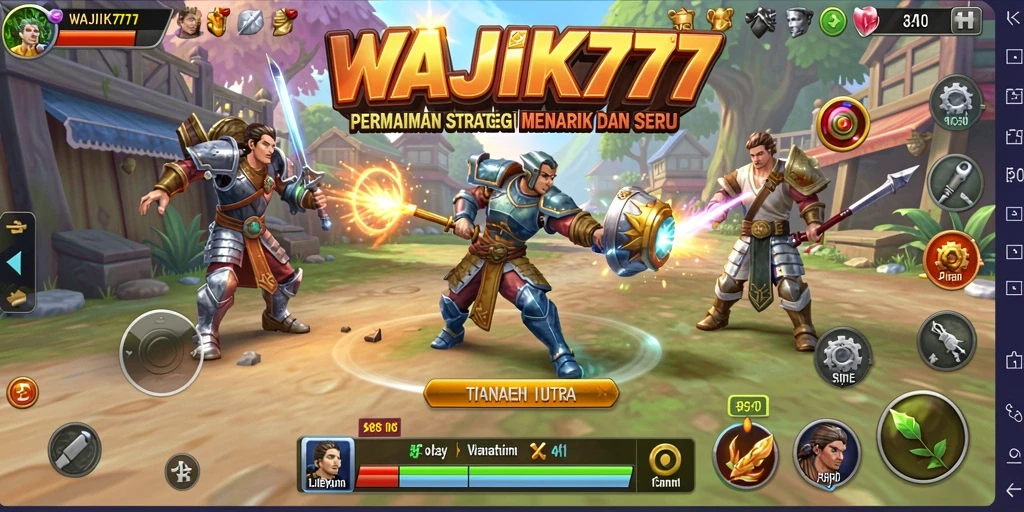 Tampilan gameplay WAJIK777 yang menantang dan penuh strategi.