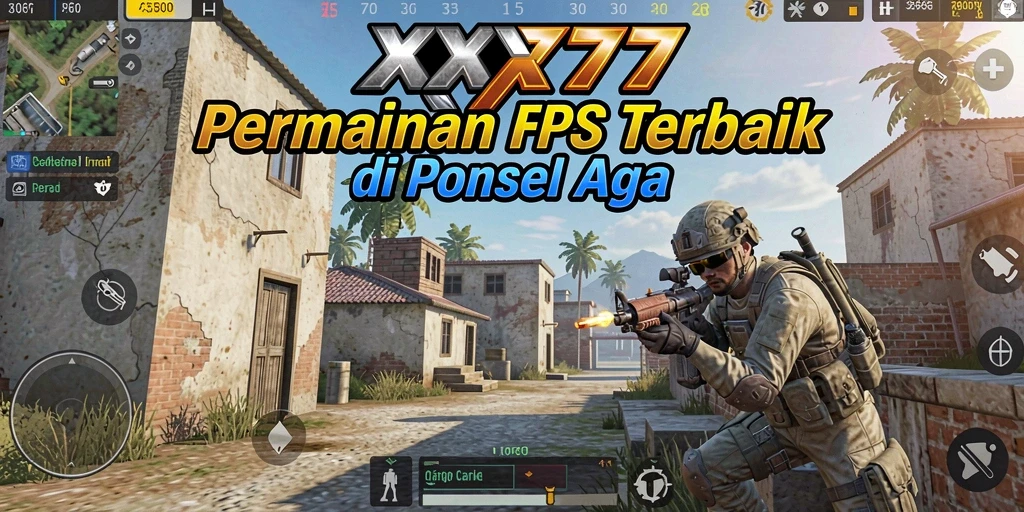 Tampilan mendebarkan aksi FPS dalam XXX777 dengan grafis ciamik.